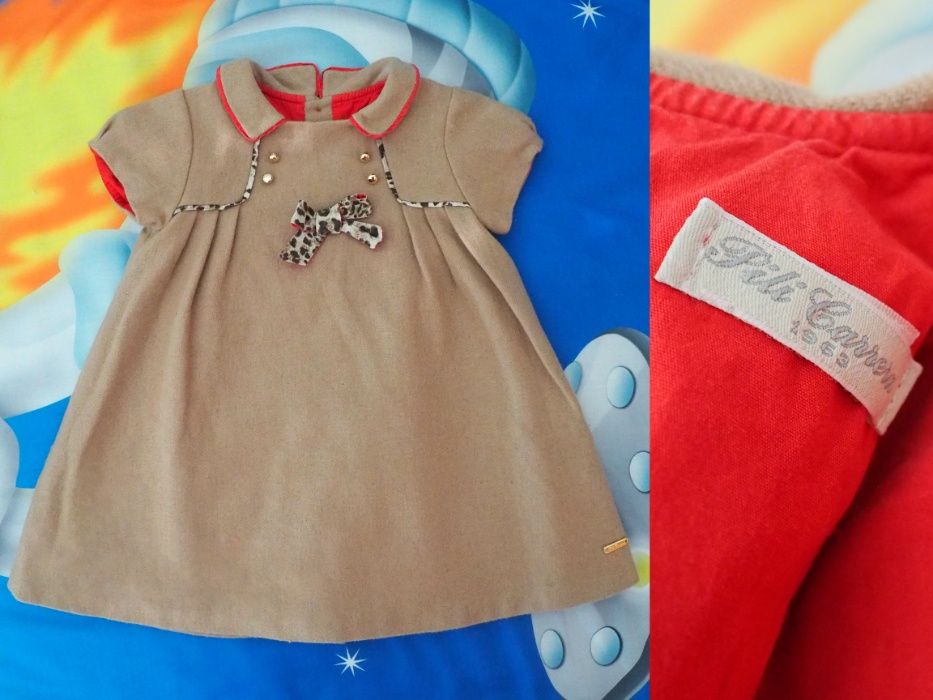 Casaco + Vestido de menina - PILI CARRERA - como Novo