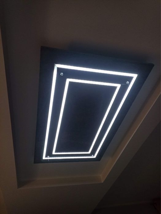 Plafon na bazie płyty betonowo- gipsowej