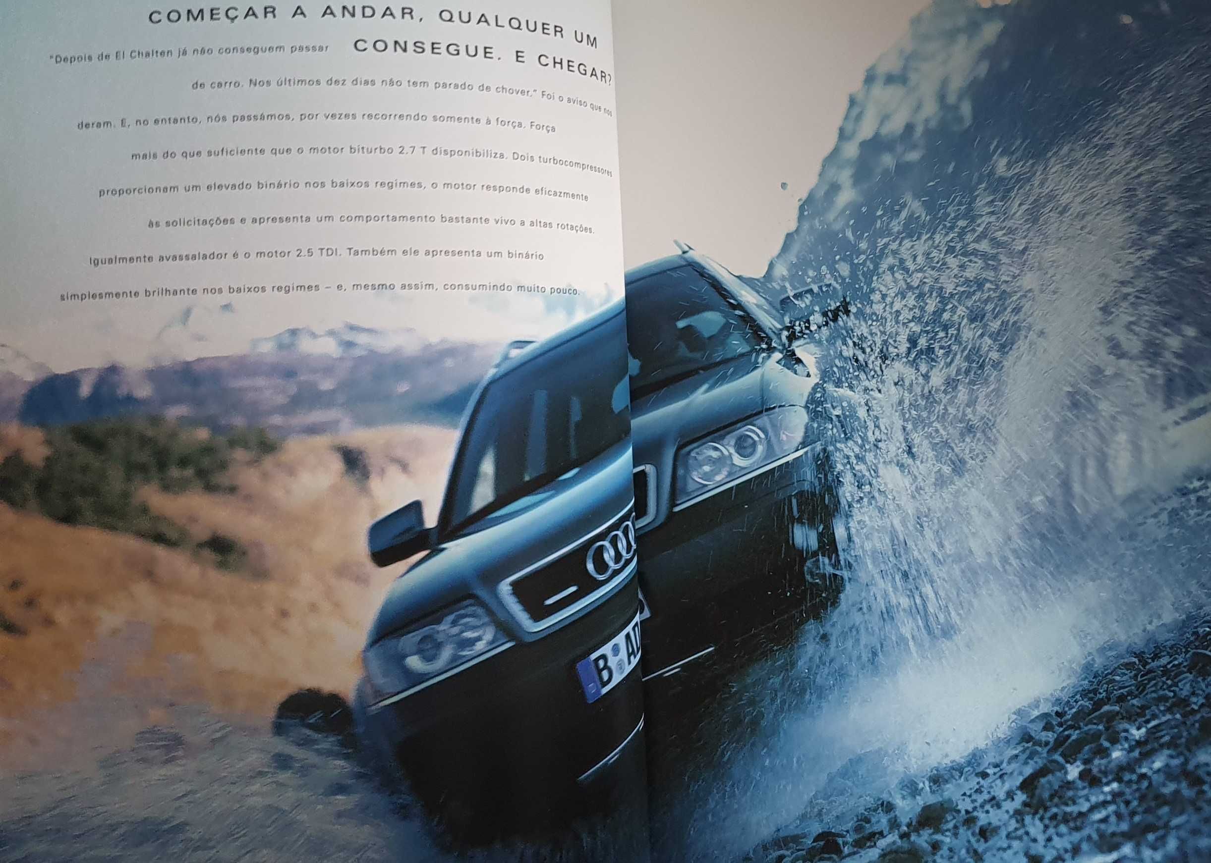 Catálogo do Audi Allroad Quattro - original - Ano 2001/2002