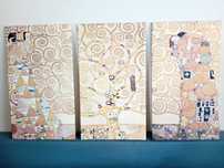 Obraz tryptyk Gustaw Klimt