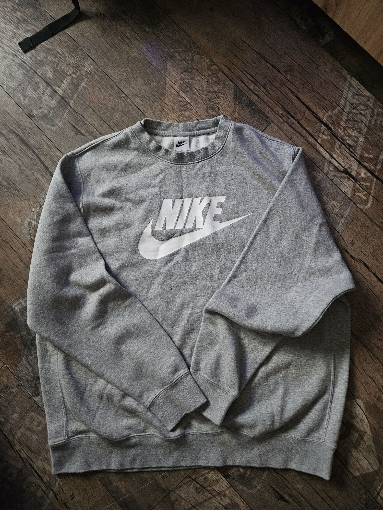 Bluza Nike XL szara ciepła bawełna