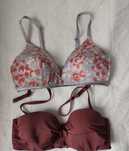 2 biustonosze 85B , Essentials i H&M
