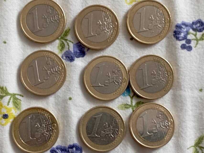Монета 1Евро, 1Євро,2 євро 1998-2019р..1Euro,2 Euro 1-50 евроцент