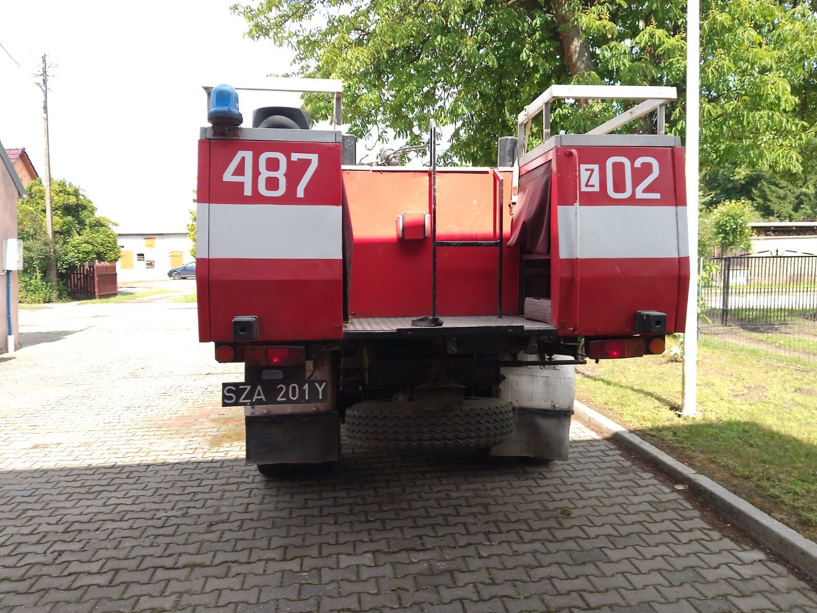 Jelcz 004 GCBA 6/32 pożarniczy cysterna.