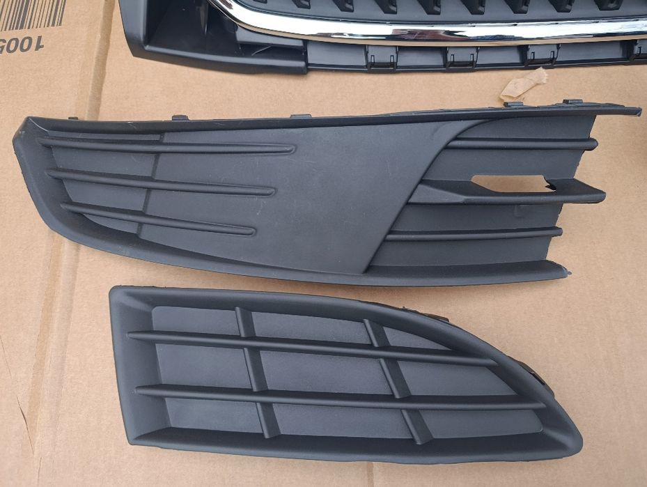 Решітка skoda fabia 3, шкода фабіа