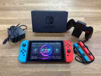 Nintendo Switch Desbloqueada -Como nova, c/acessórios originais +bolsa