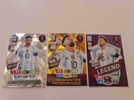 Figurinhas raras messi panini