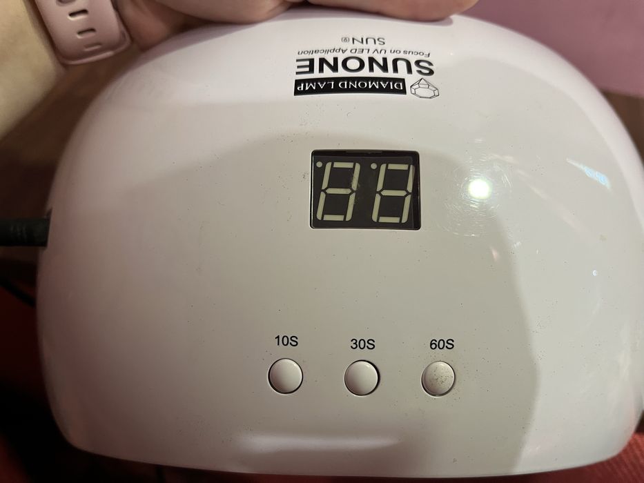 Лампа для манікюру uv/led sun one white 36w
