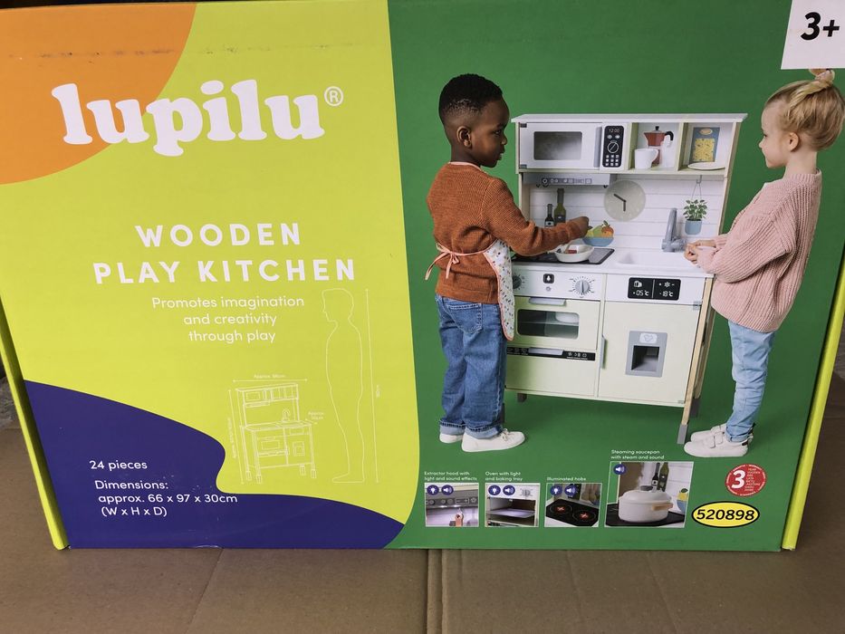 Nowa kuchnia do zabawy dla dzieci Lidl Lupilu kuchenna dziecieca