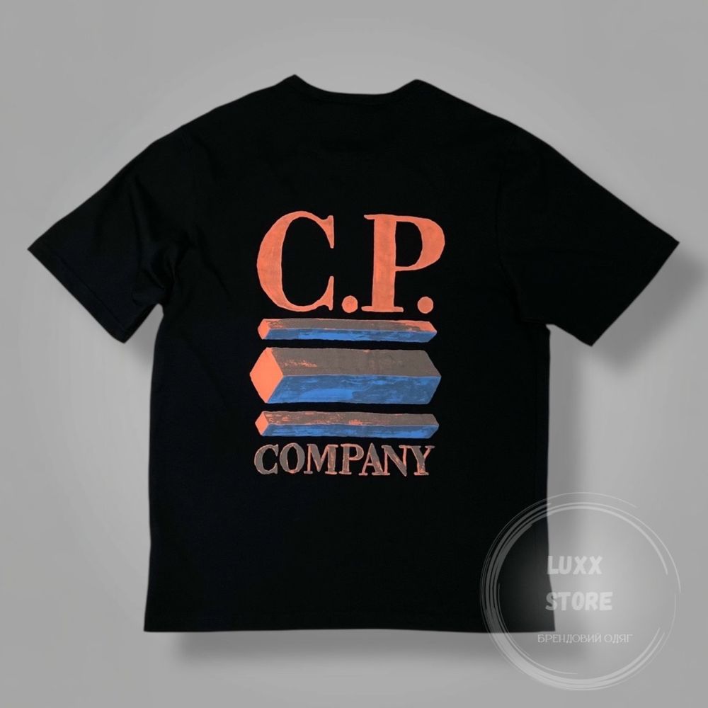 Футболка C.P. Company Jersey Graphics Logo (C P, CP, сипикомпани)