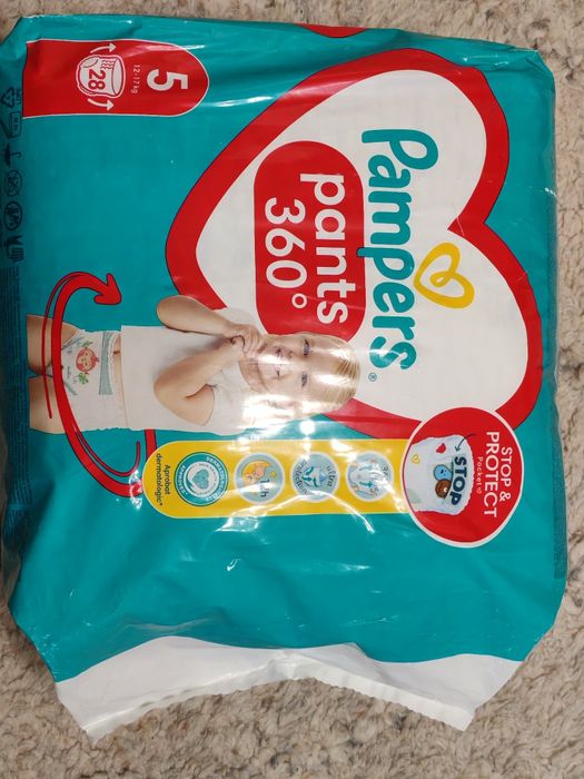 Pieluchy Pampersy 5 pants
