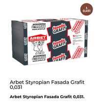 Arbet Styropian Fasada Grafit 0,031