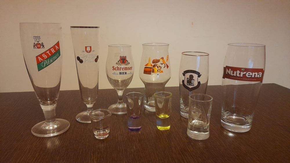 Kufel,szklanka,pokal,kieliszek do piwa kasztelan,Warka,Eb