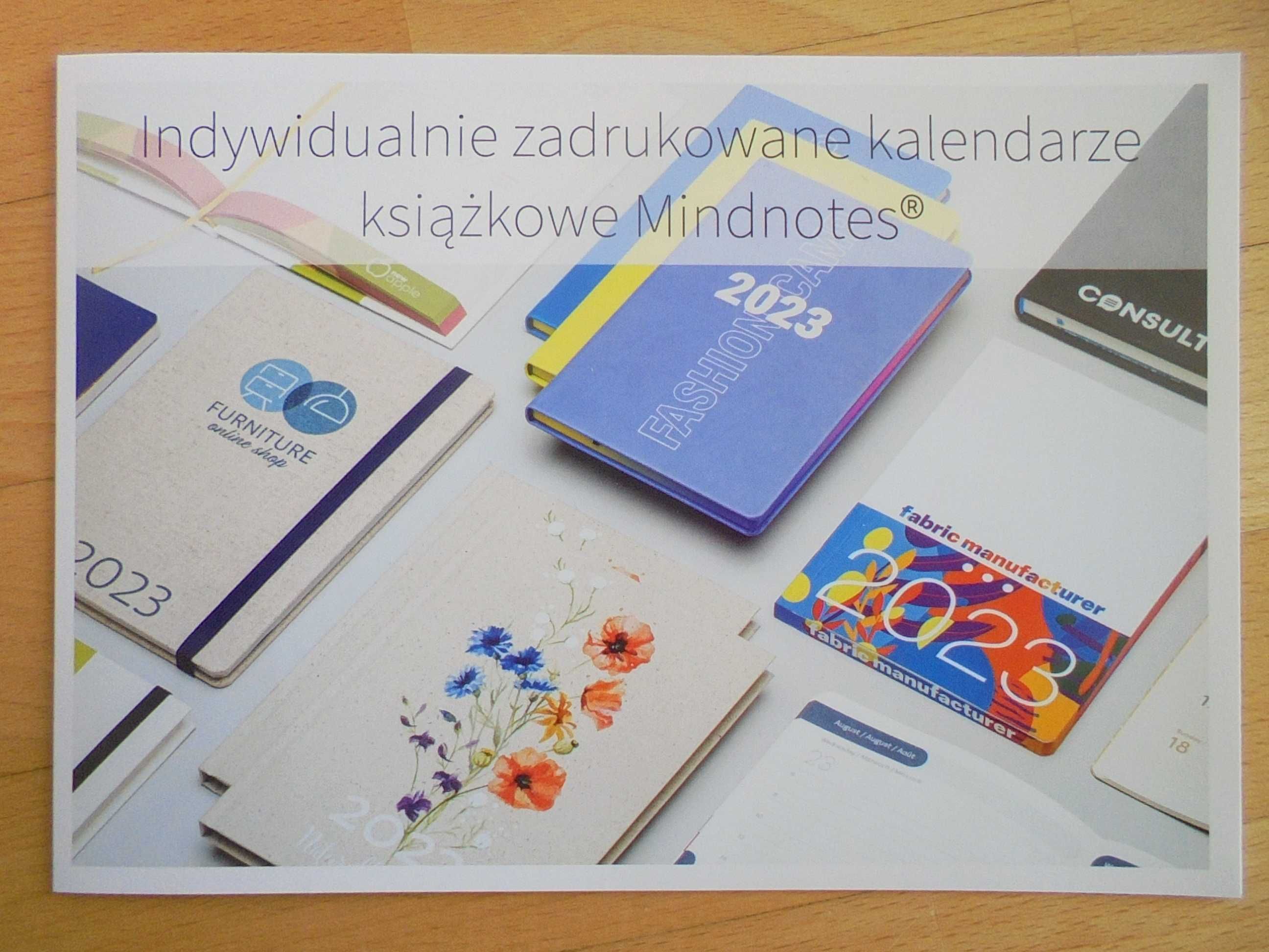 Kalendarz książkowy 2023 marki Mindnotes tygodniowy w formacie A5
