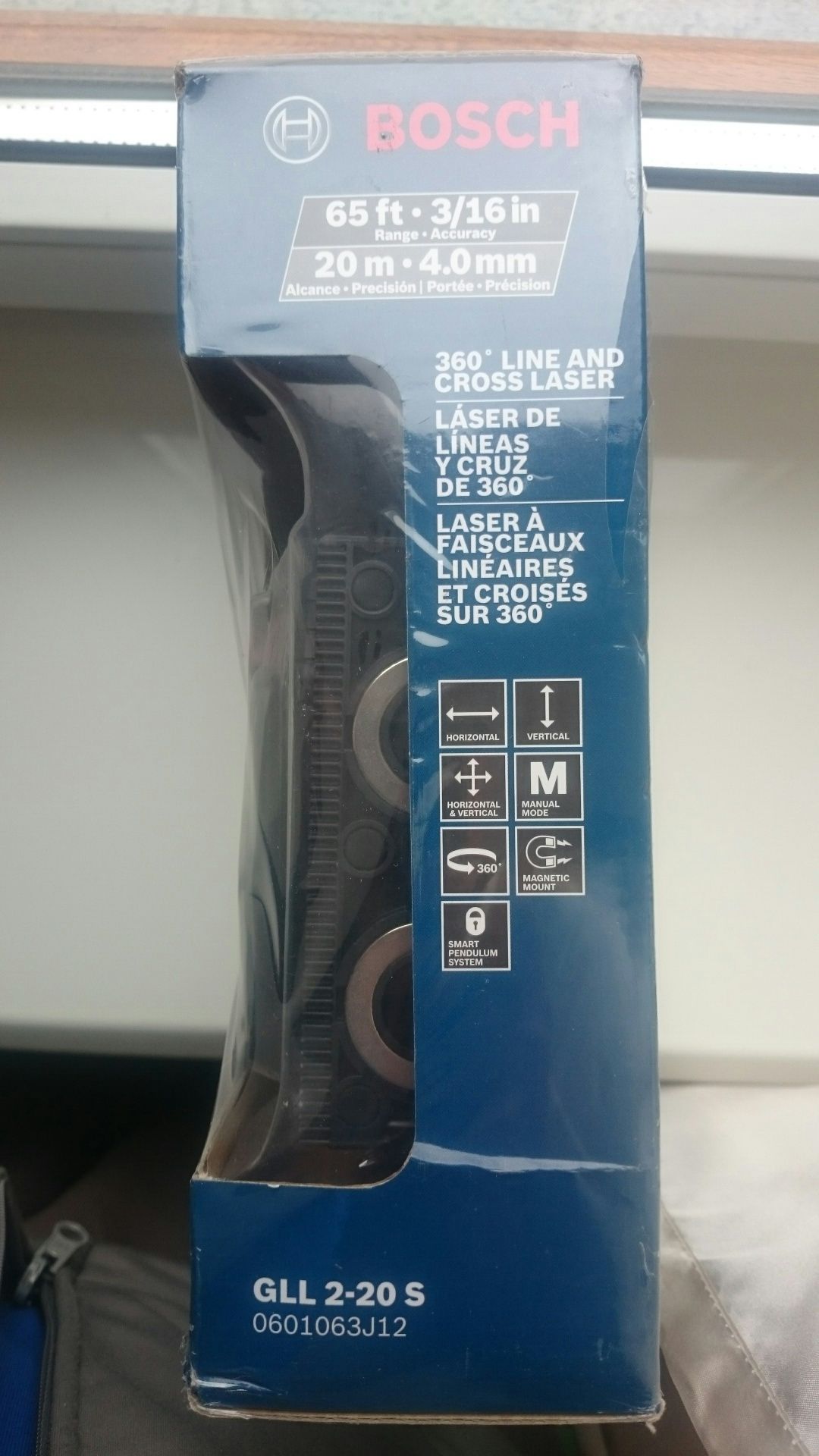 Уровень лазерный нивелир BOSCH GLL2-20S professional