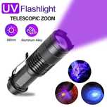 Mini Lanterna led uv com zoom