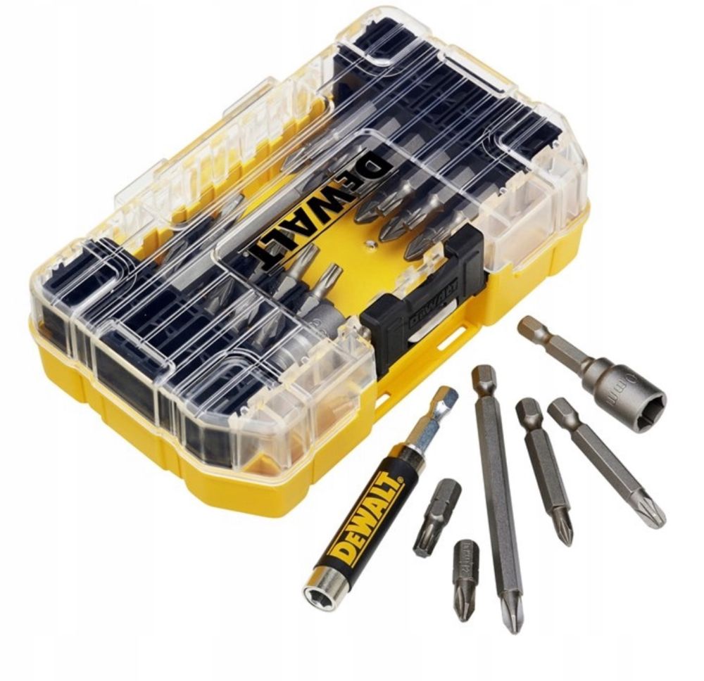 DeWALT Zestaw Bitów Końcówek 40 szt Bity 1/4”
