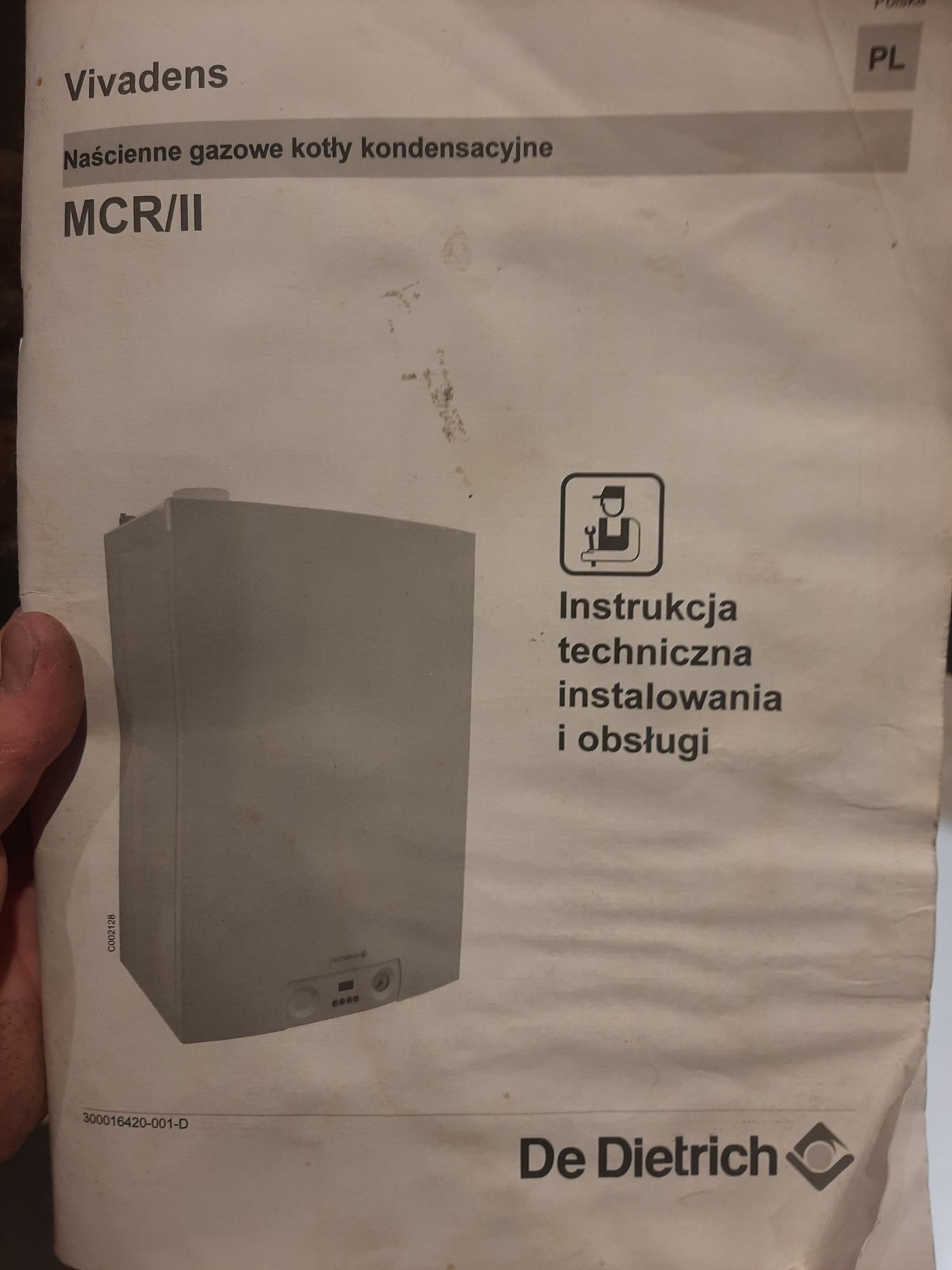 Kocioł gazowy dwufunkcyjny DeDietrich  MCR/II