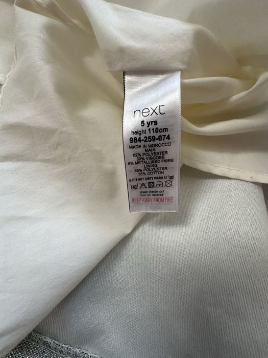 Нарядное платье next на девочку 5-6 лет /сукня