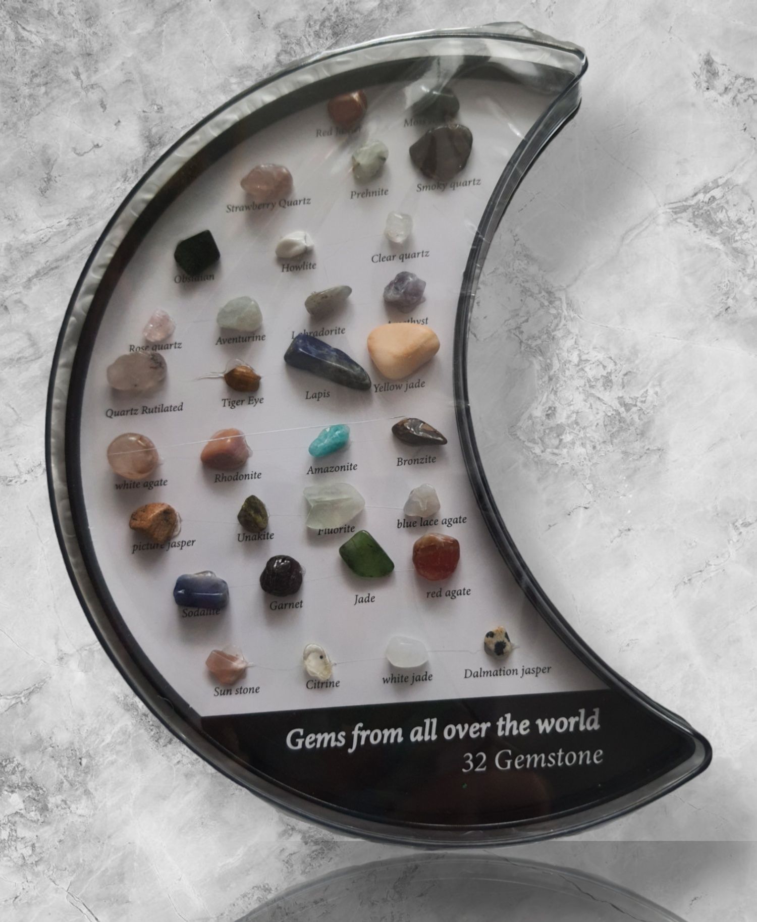 32 kamienie Minerały całego świata kolekcja, super prezent dla dziecka