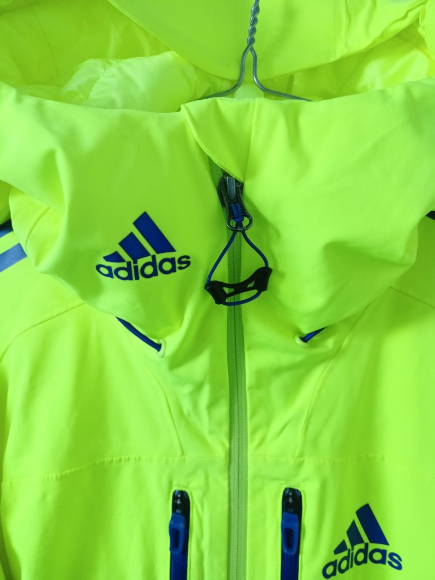 Kurtka adidas S/M żółta neonowa 36