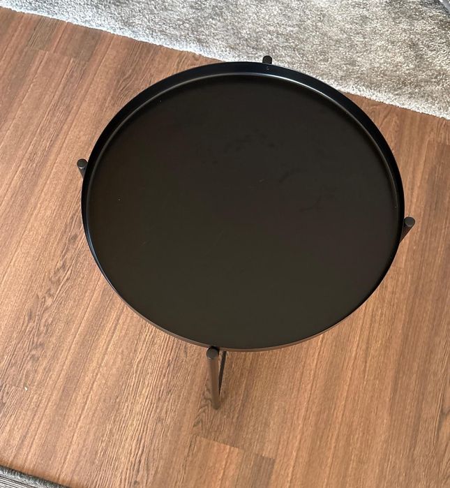 Mesa Tabuleiro preto - Como nova