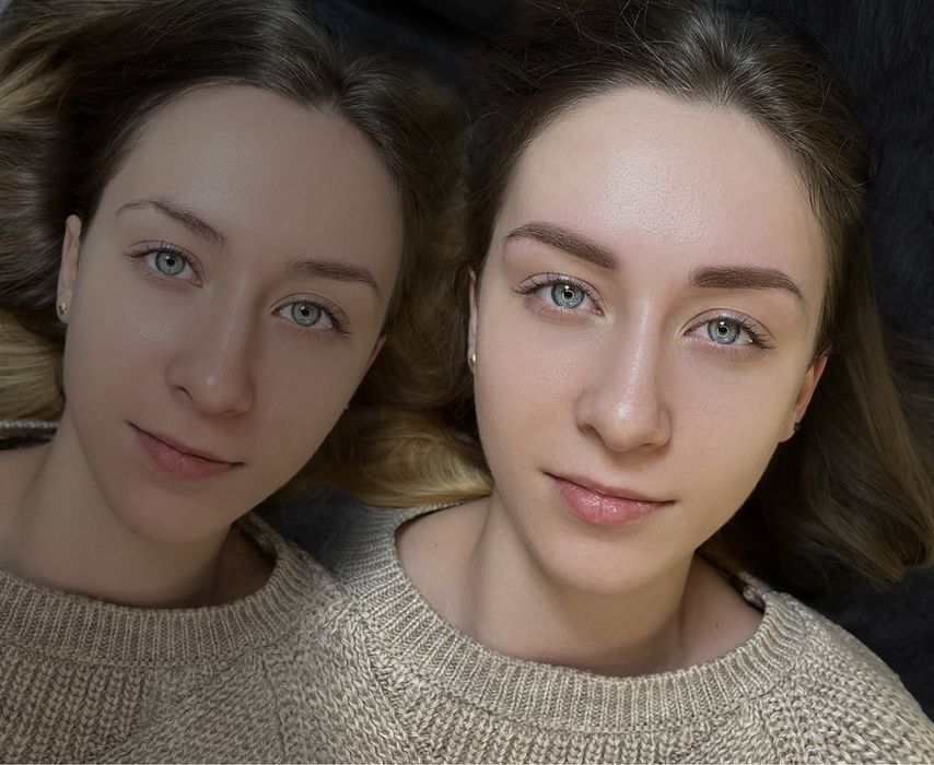 Перманентный макияж, татуаж, пудровые брови, татуаж губ