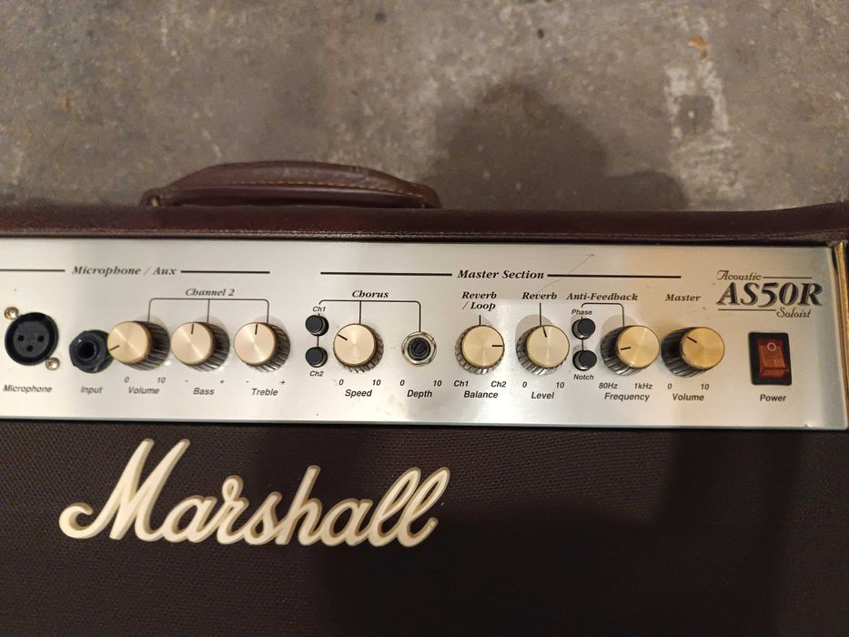Wzmacniacz gitarowy Marshall AS50D, akustyk