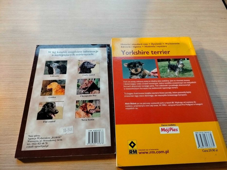 Książki York labrador hodowla opieka wychowanie