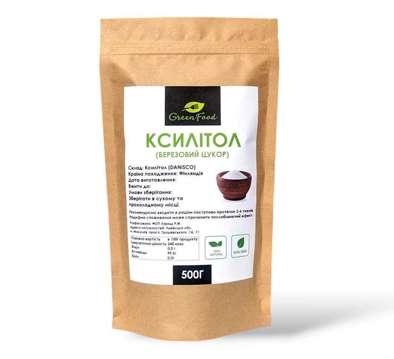 Ксилитол - Ксилітол (Березовый сахар) Фінляндія - 500-1000 грам