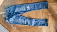 Spodnie jeans niebieskie 140 cm