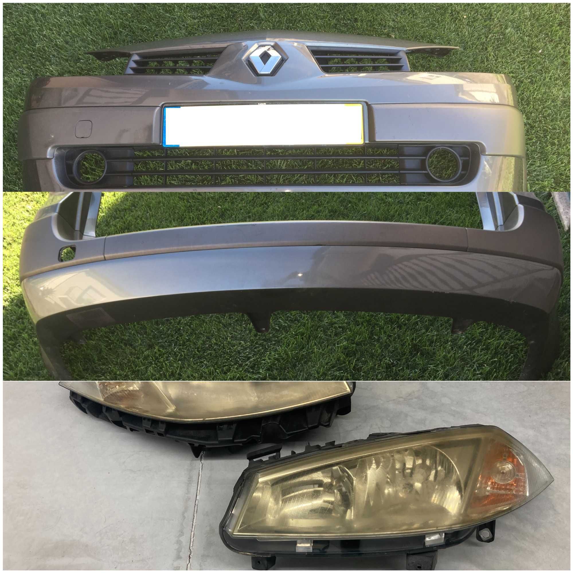 Traseira completa farois/opticas Renault Megane 2 fase 1 várias peças