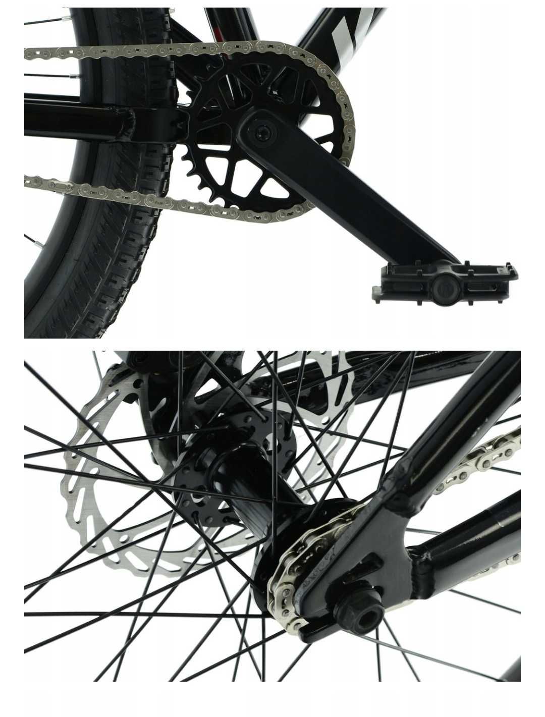 Rower nowy 26 dirt colt F1 Kands 2xXT nowość 2025 czarno bord.