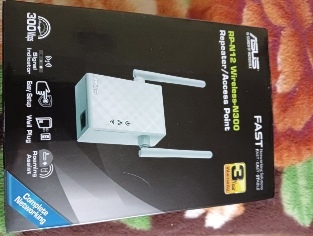 ASUS nowy wzmacniacz sygnału wifi