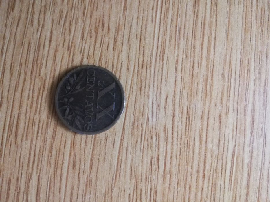 Moeda 20 centavos 1949