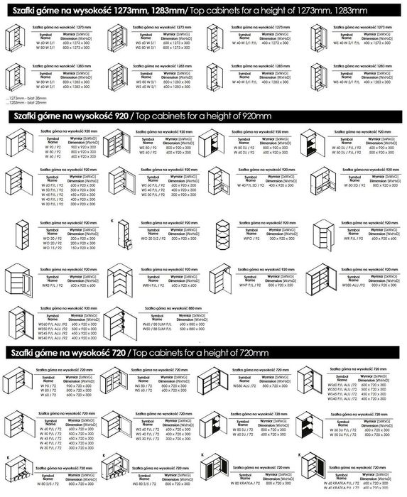 Meble kuchenne AMELIA (PATYNA) - meble na wymiar