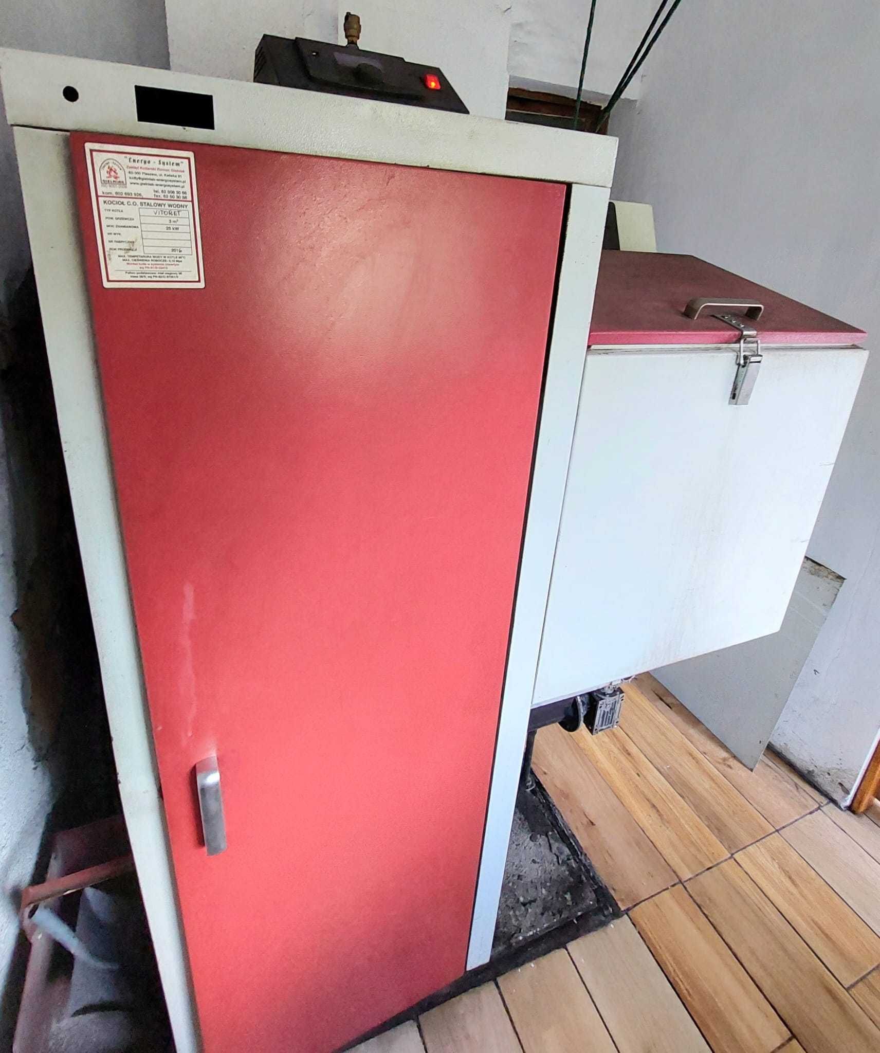 Piec C.O. VITORET 25 kW, 2016, bdb stan