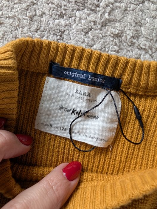 Sweter Zara 128 nowy