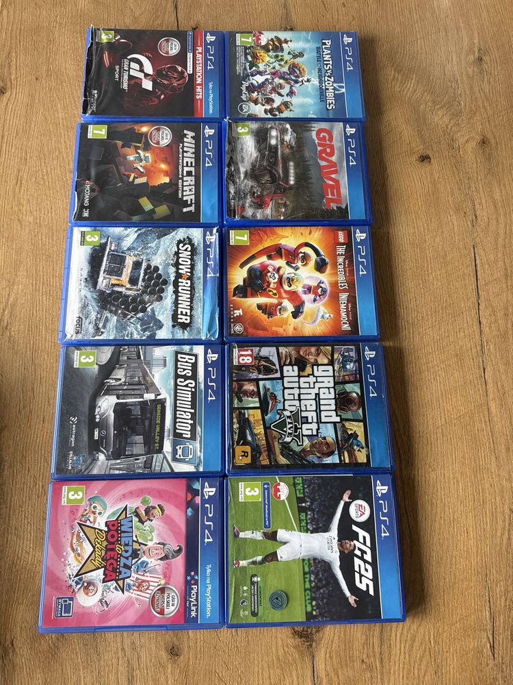 Playstation 4 fat 2 pady akcesoria! 8 gier!