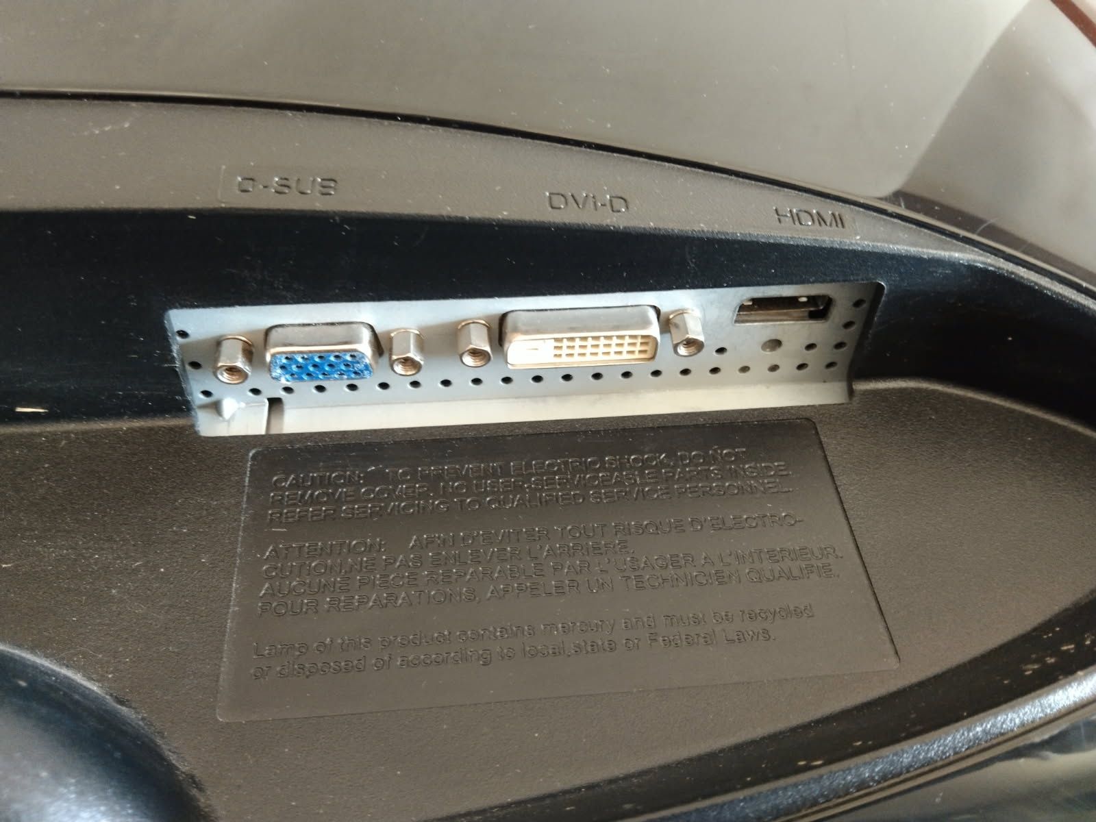 Monitor OLG W2261V HDMI