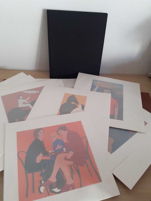 Livro com 20 reproduções - Nikias Skapinakis Pintura Séculos XX XXI