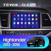 Штатная магнитола Teyes CC2 Plus Toyota Highlander (2013-2018) Android