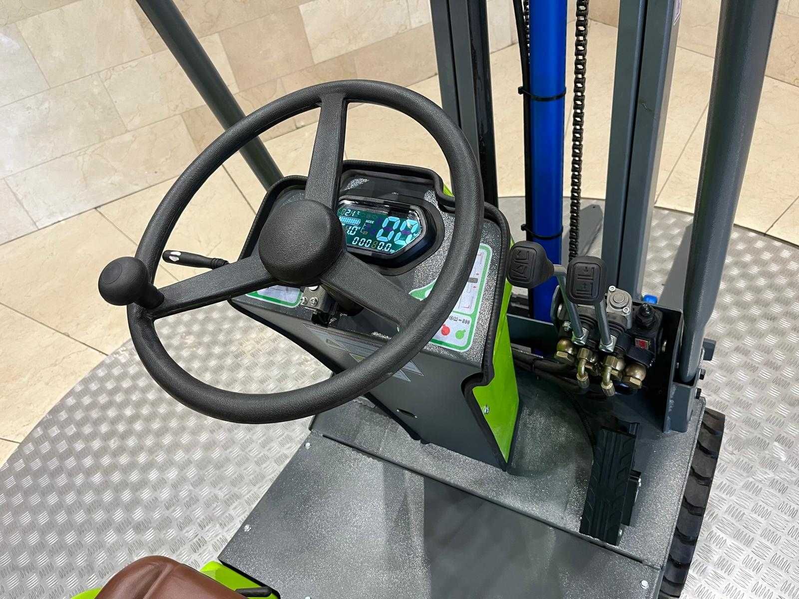 Mini Wózek Widłowy Elektryczny 500kg,MIKANN, Maszt 2,1m, Japan Trak