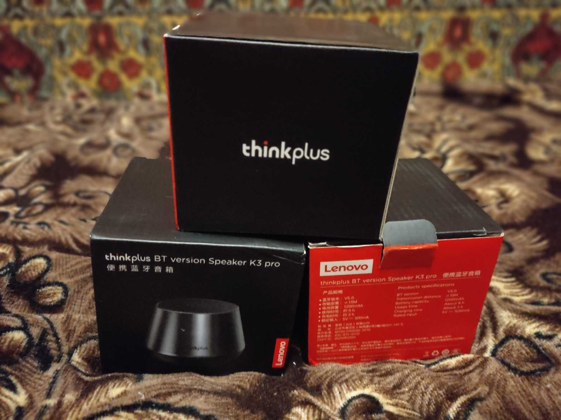 Портативная колонка Lenovo ThinkPlus K3 Pro
