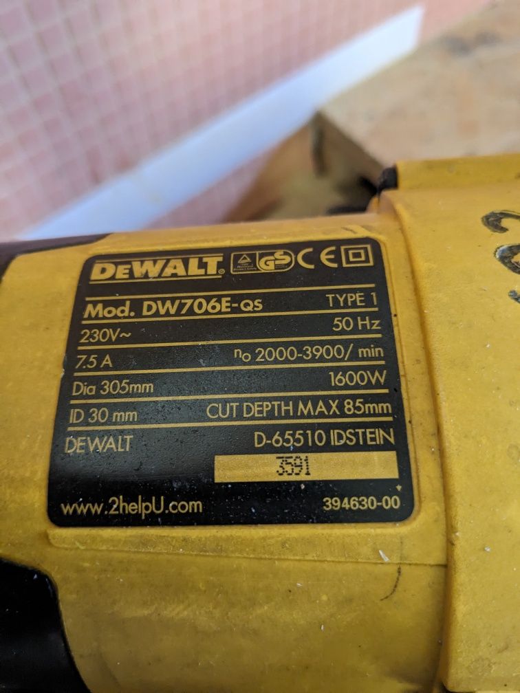 Продам торцювальну пилу DeWalt 706e-oss