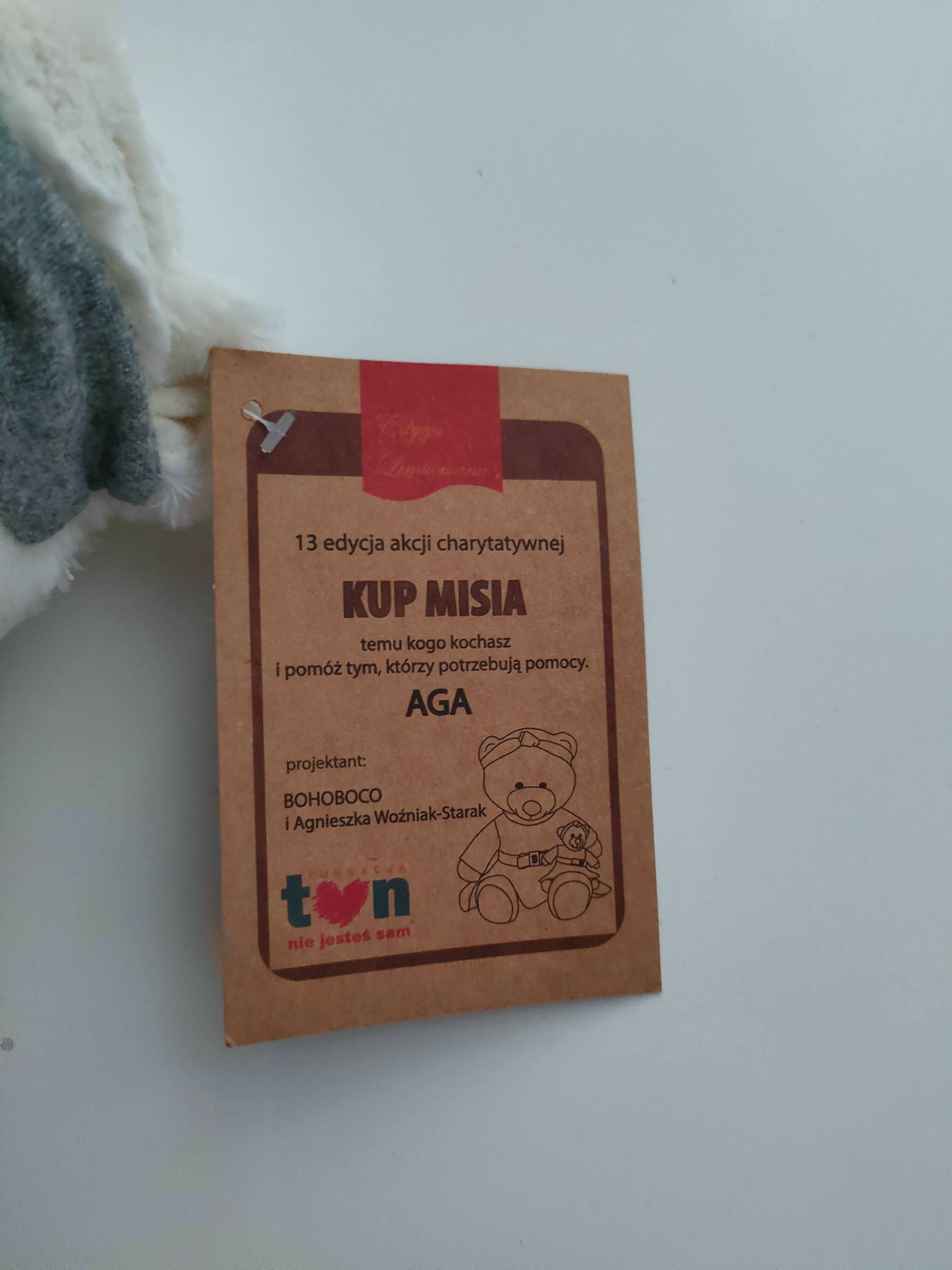 Miś Aga TVN Kup Podaruj misia 2018