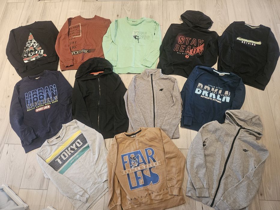 Paka ubrań dla chłopca rozm 146/152