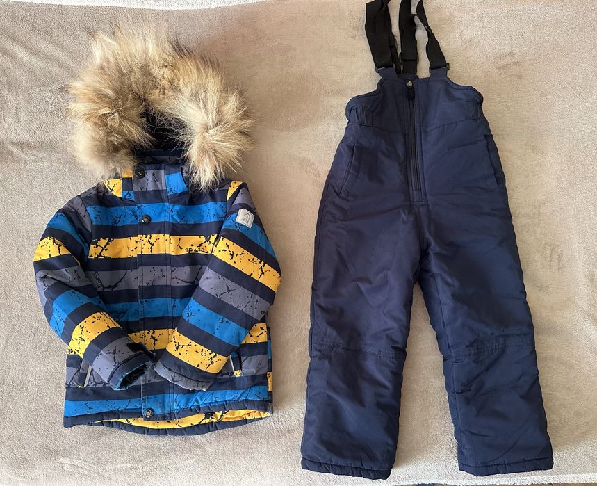 Зимовий комбінезон/ зимова куртка для хлопчика 98 см 3-4 роки