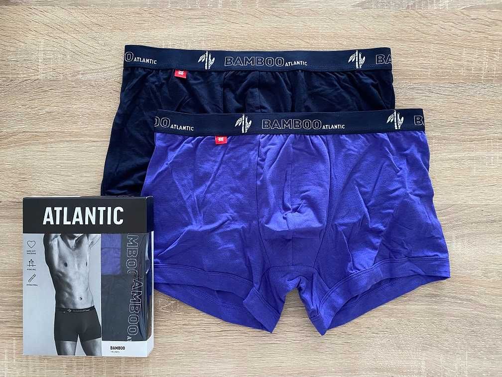 Чоловічі труси боксери atlantic бамбук, мікромодал