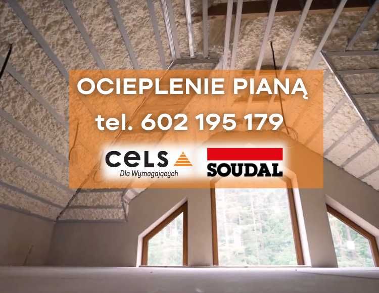 Ocieplenie piana Dożywotnia gwarancja producenta SOUAL